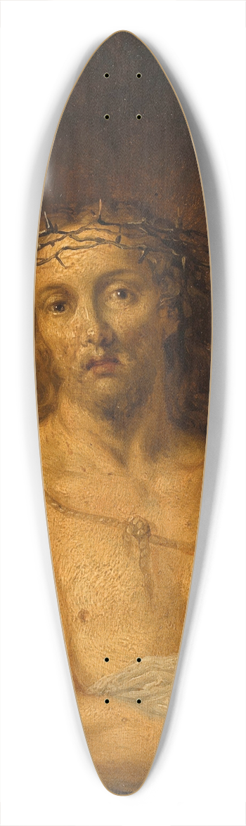Januarius Zick - Ecce Homo 39.3 inch art pintail longboard deck