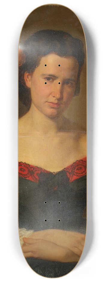 Joseph Hasslwander - Wilhelmine Hasslwander 8.25 inch art skate deck