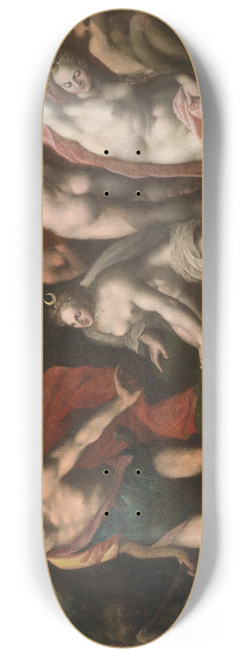 Joseph Heintz The Elder - Diana And Acteon 8.25 inch art skate deck