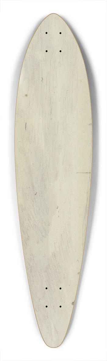 Jan van Goyen - Blick ber eine weite Landschaft mit Kirchturm 39.3 inch art pintail longboard deck