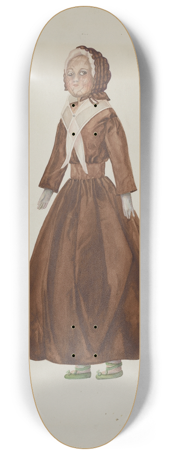 Josephine C. Romano - Doll  Betsey Paine 8.25 inch art skate deck