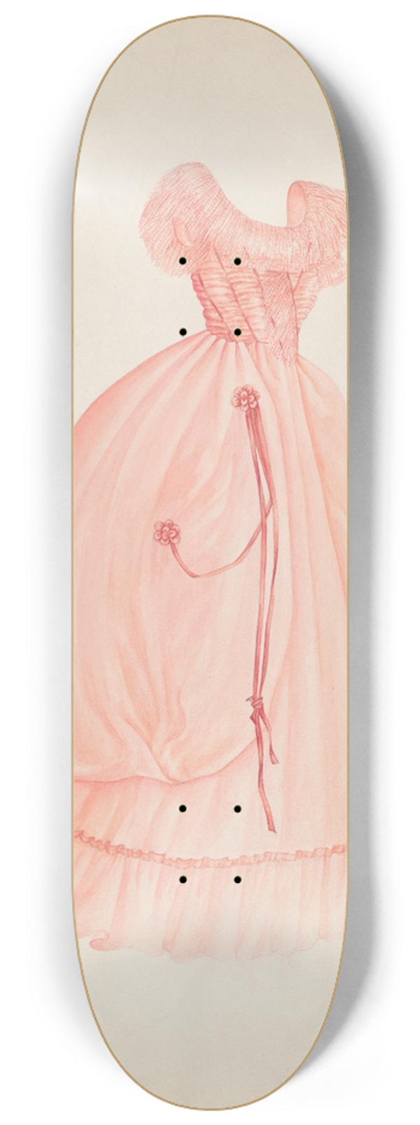Josephine C. Romano - Dress 8.25 inch art skate deck