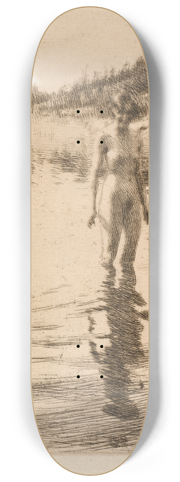 Anders Zorn - Shallow 8.25 inch art skate deck