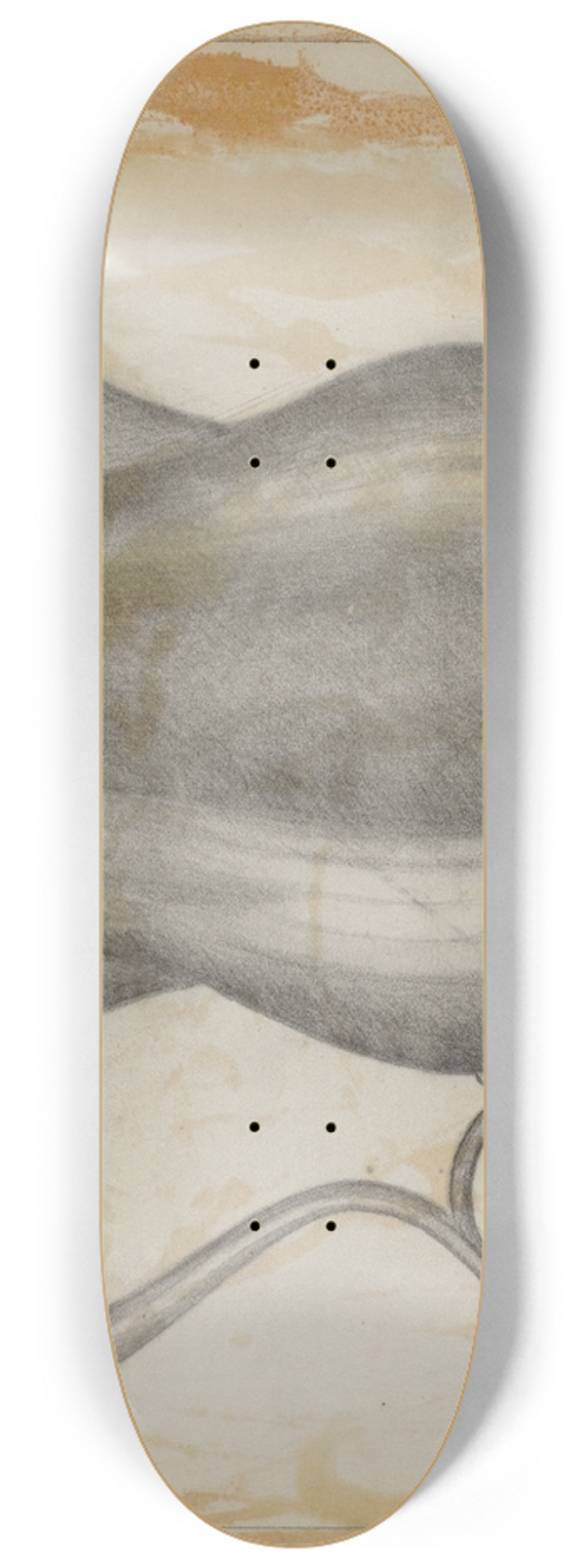 Joseph Leboit - Silver Tankard 8.25 inch art skate deck