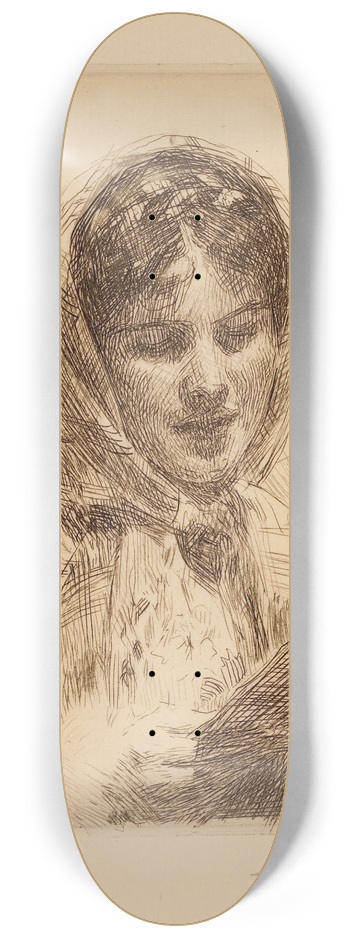 Anders Zorn - The Letter 8.25 inch art skate deck