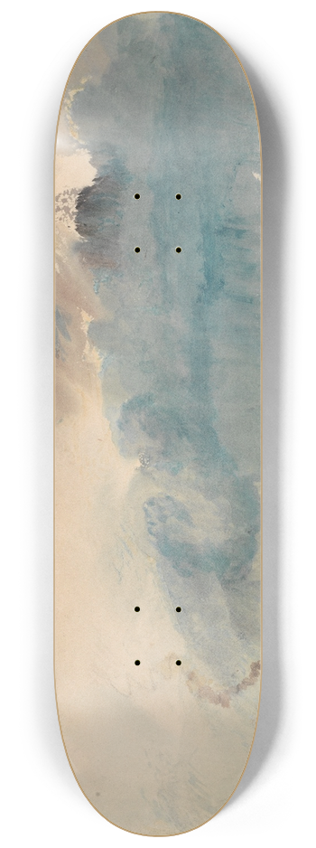 Joseph Mallord William Turner - A Paddle-steamer in a Storm 8.25 inch art skate deck