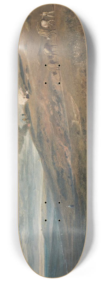 Joseph Mallord William Turner - Dartmoor: The Source of the Tamar and the Torridge 8.25 inch art skate deck