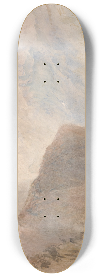 Joseph Mallord William Turner - Tells Chapel, Lake Lucerne 8.25 inch art skate deck