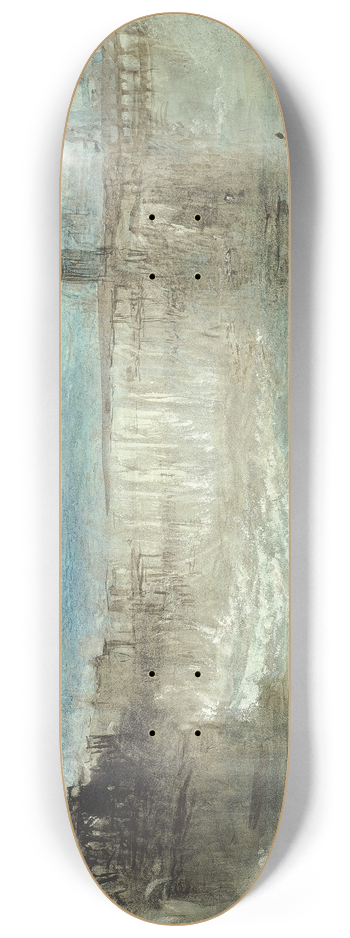 Joseph Mallord William Turner - View of Lucerne 8.25 inch art skate deck