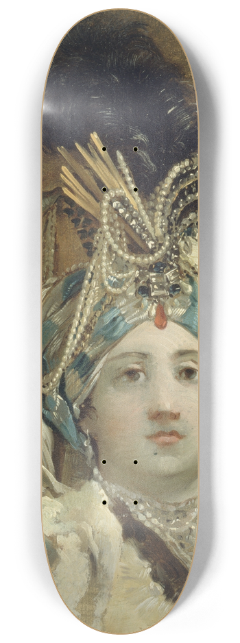 Joseph-Marie Vien - Sultane reine 8.25 inch art skate deck
