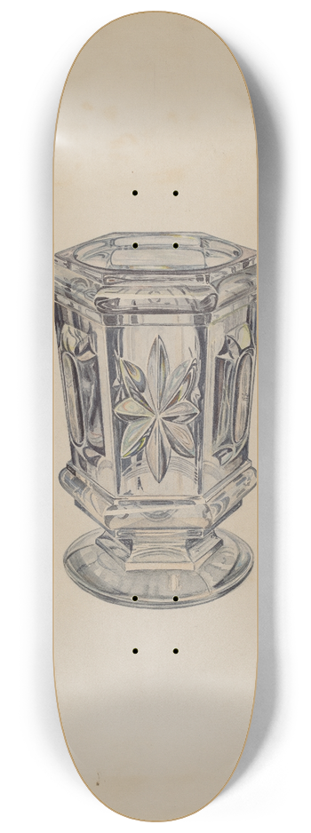 Joseph Mitry - Spoon Holder 8.25 inch art skate deck