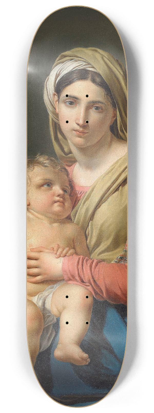 Joseph Paelinck - Madonna And Child 8.25 inch art skate deck