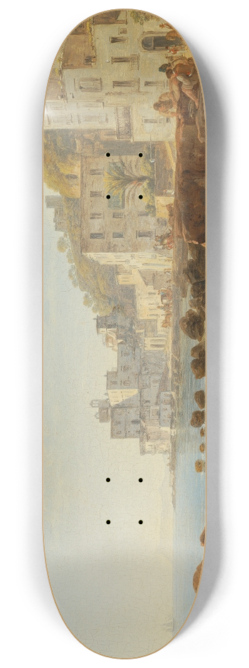 Joseph Rebell - An der Mergellina bei Neapel 8.25 inch art skate deck