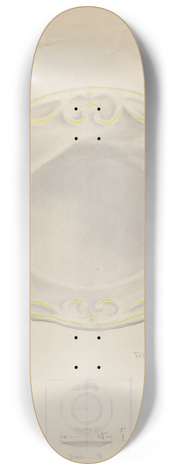 Joseph Sudek - Platter 8.25 inch art skate deck