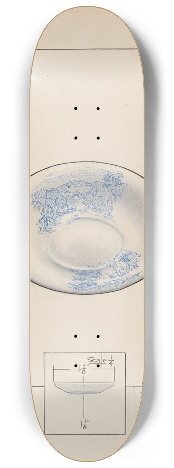 Joseph Sudek - Saucer 8.25 inch art skate deck