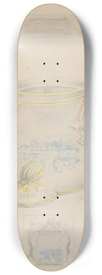 Joseph Sudek - Sugar Bowl 8.25 inch art skate deck