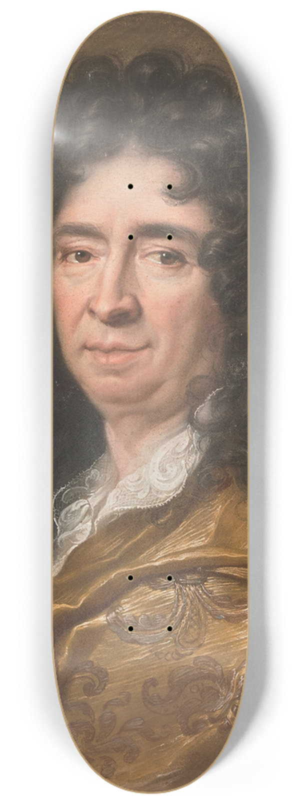 Joseph Vivien - Portrait de Pierre Richelet 8.25 inch art skate deck