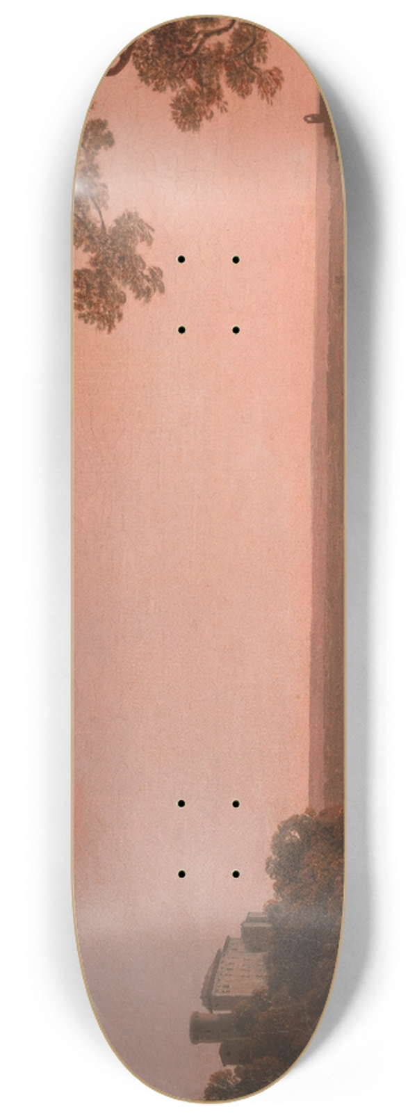 Joseph Wright of Derby - Lake Nemi 8.25 inch art skate deck