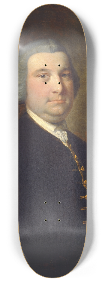 Joseph Wright of Derby - Portrait of a Gentleman 8.25 inch art skate deck