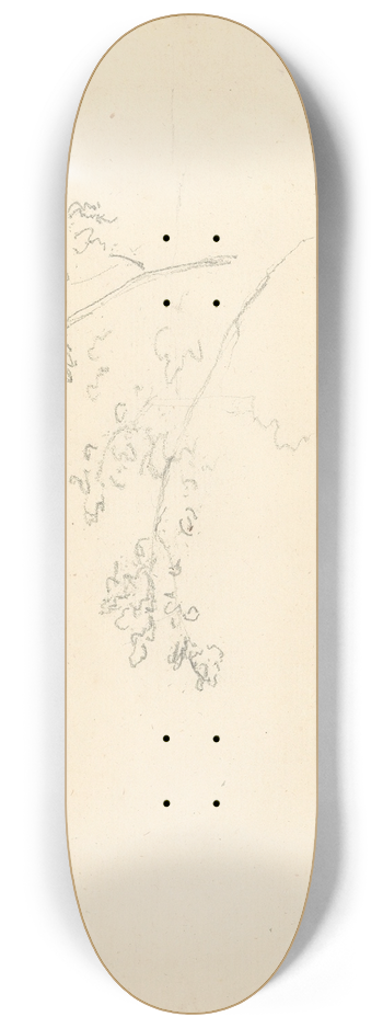 Joseph Wright of Derby - Tree Branches 8.25 inch art skate deck