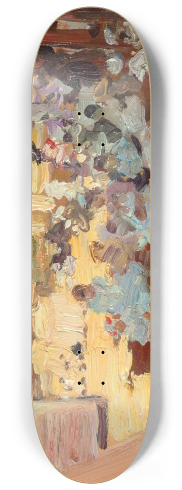 Jose Villegas - La Plage de San Sebastian 8.25 inch art skate deck