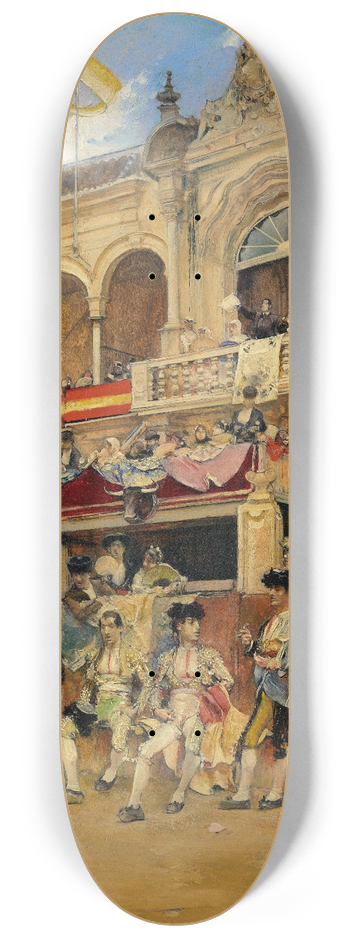 Jos Garca Ramos - Inside The Bullring 8.25 inch art skate deck