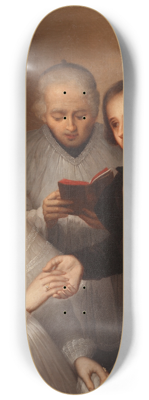 Jos Gutirrez de la Vega  - A wedding in 1830 8.25 inch art skate deck