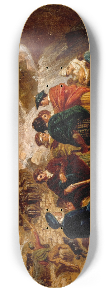 Joshua Cristall - Highlanders Consulting 8.25 inch art skate deck