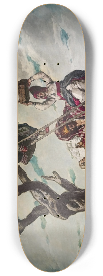 Jos Mara Sert - Recoleccin (The Harvest) 8.25 inch art skate deck