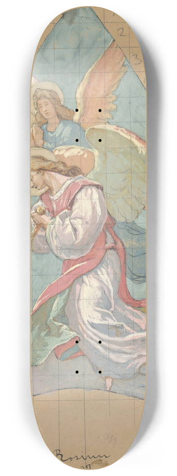 Jozef Hanula - Angel 8.25 inch art skate deck