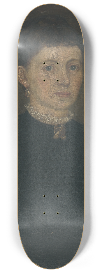 Jozef Hanula - Portrait of a woman 8.25 inch art skate deck