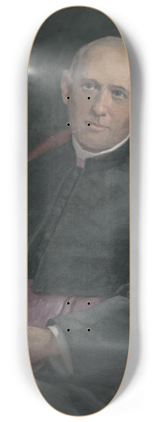 Jozef Hanula - Portrt farra Zemana 8.25 inch art skate deck