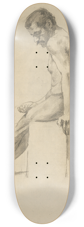 Jozef Hanula - Sediaci model I. 8.25 inch art skate deck