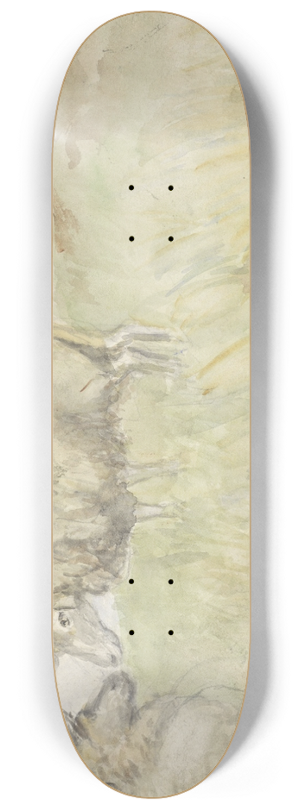 Jozef Israls - Twee schapen 8.25 inch art skate deck