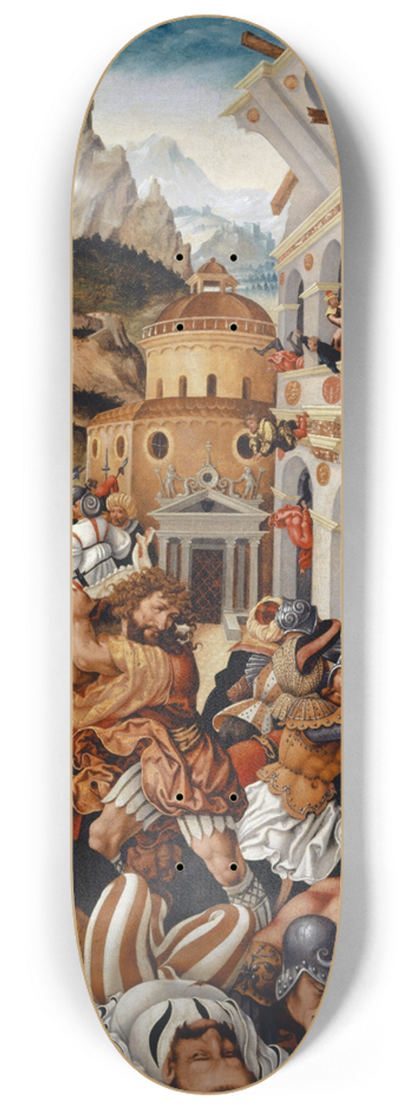 Jrg Breu The Elder - The Story of Samson 8.25 inch art skate deck