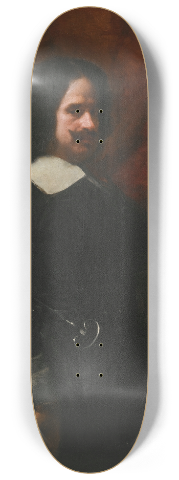 Juan Bautista Martinez Del Mazo - Portrait Of Diego De Silva Y Velazquez 8.25 inch art skate deck