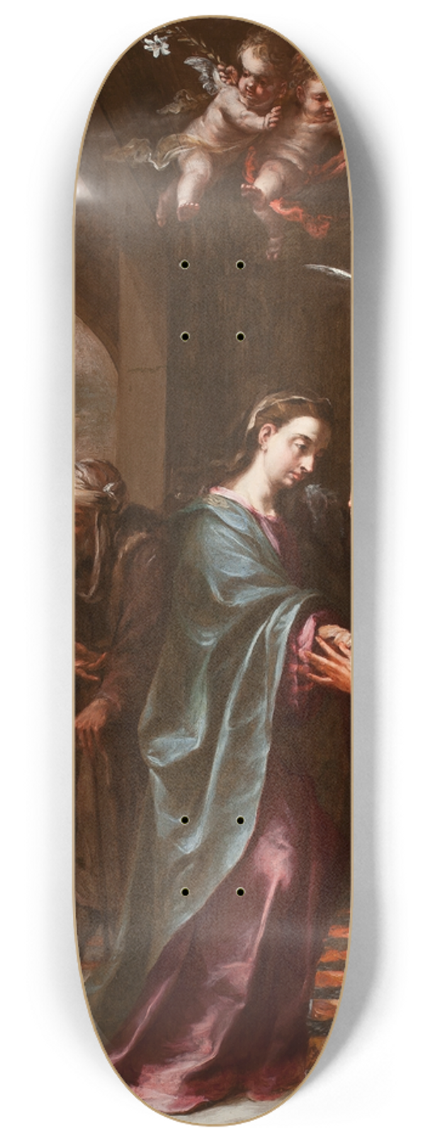 Juan de Valds Leal - The Visitation 8.25 inch art skate deck