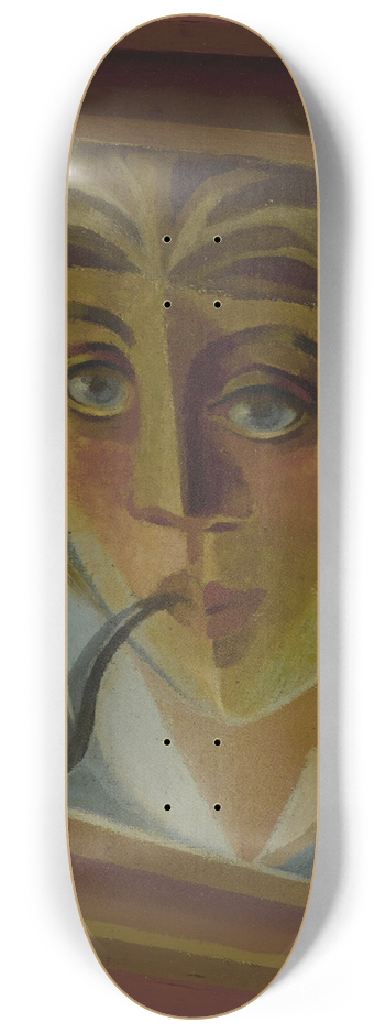 Juan Gris - LHomme  la pipe 8.25 inch art skate deck