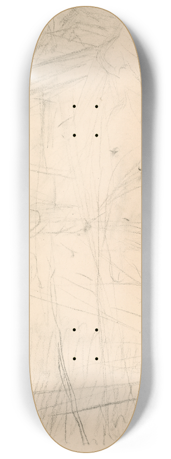 Jules Bastien-Lepage - Study for Joan of Arc 8.25 inch art skate deck