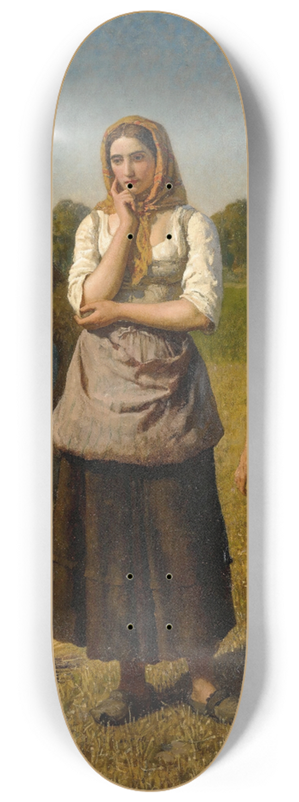 Jules Breton - La Glaneuse 8.25 inch art skate deck