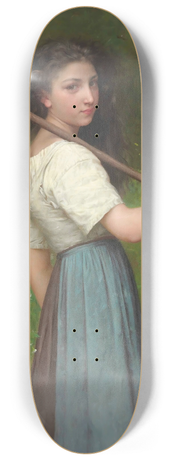 Jules-Cyrille Cav - Gathering Daisies 8.25 inch art skate deck