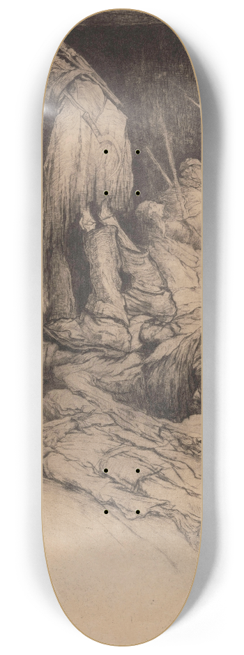 Jules De Bruycker - Trench 8.25 inch art skate deck