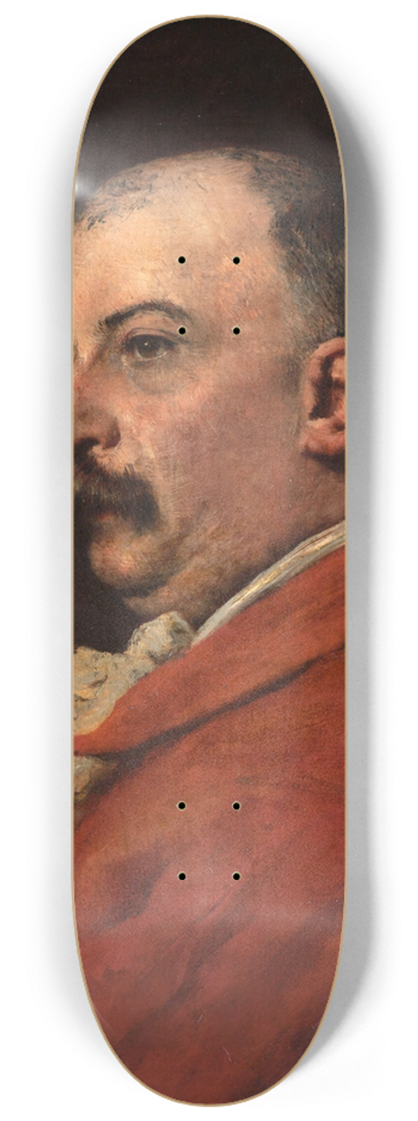 Jules Elie Delaunay - Portrait de William Busnach 8.25 inch art skate deck