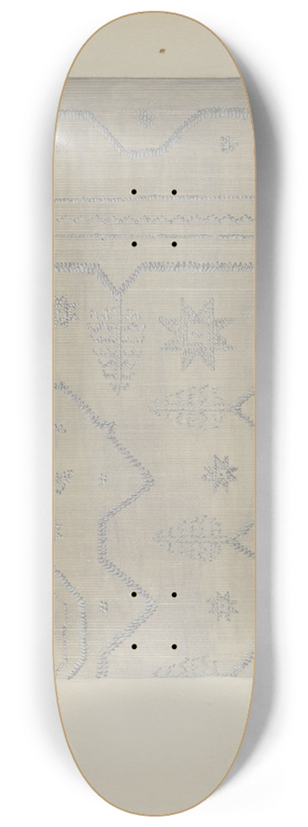 Jules Lefevere - Candlewick Coverlet (Woven) 8.25 inch art skate deck