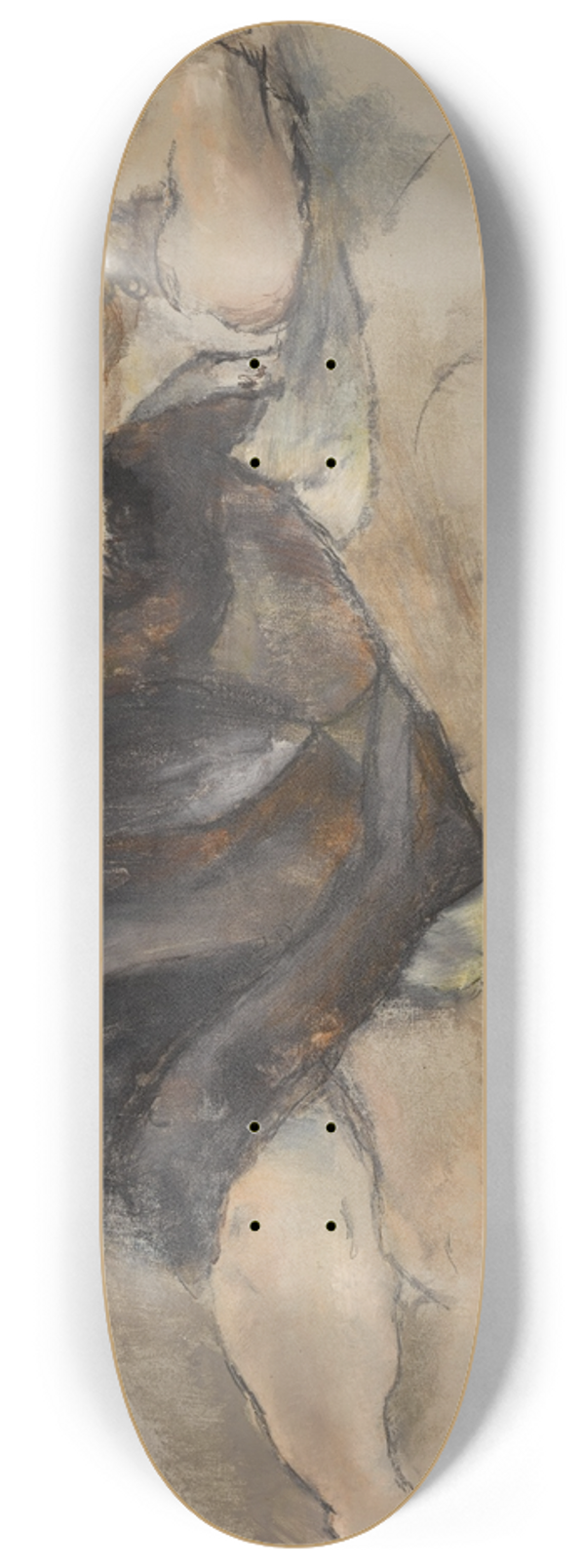 Jules Pascin - Jeune fille tendue 8.25 inch art skate deck
