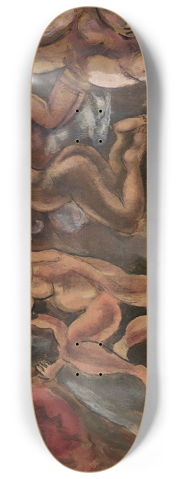 Jules Pascin - La toilette aux tropiques 8.25 inch art skate deck