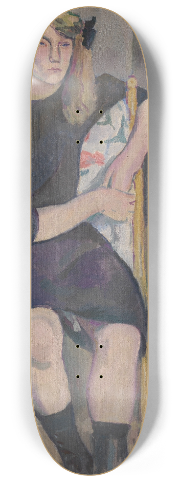 Jules Pascin - Little Jeanne 8.25 inch art skate deck