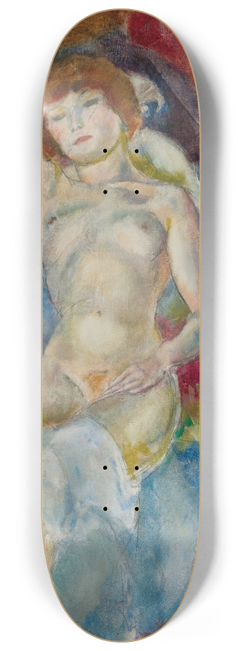 Jules Pascin - Nu, Le Bras Lev 8.25 inch art skate deck
