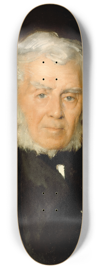 Julian Alden Weir - Portrait of Robert Walter Weir 8.25 inch art skate deck