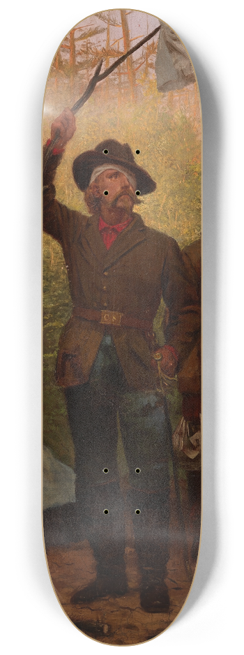 Julian Scott - Surrender of a Confederate Soldier 8.25 inch art skate deck